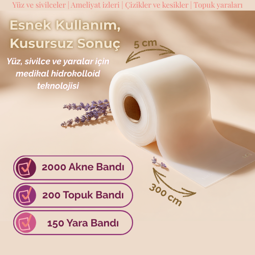 Hidrokolloid Bant Roll