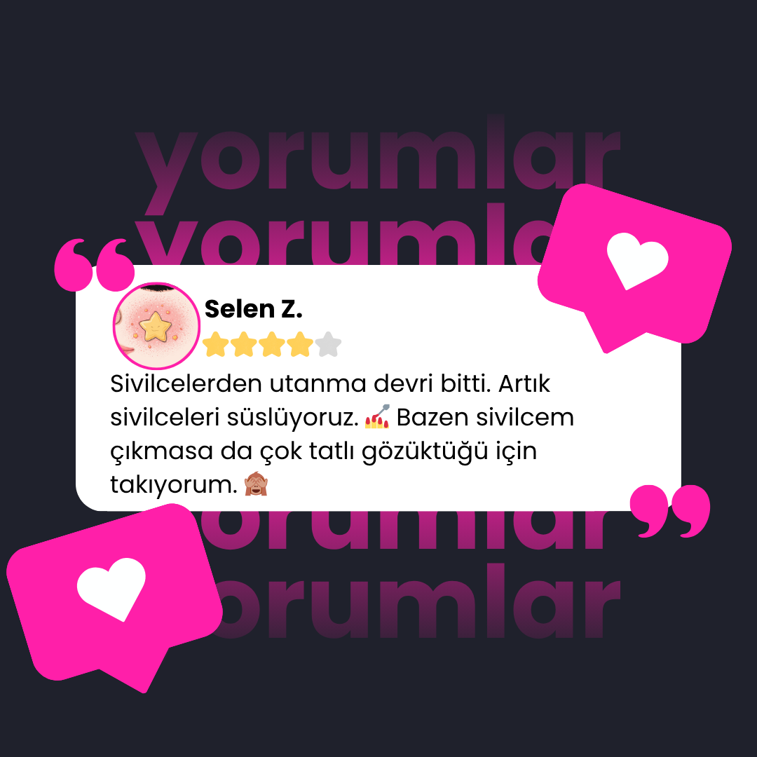 Sentia Yıldız Sivilce Bandı (40lı paket)